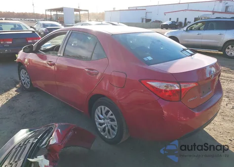 2017 Toyota Corolla Le z USA, uszkodzony, nr VIN 2T1BURHE7HC752300